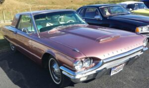 1964 Pink Thunderbird coupe