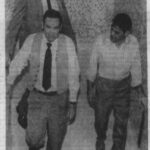 three men in newspaper photo