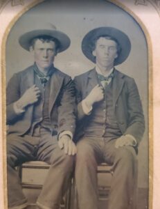 photo of two men from the 1890s
