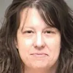 Woman with brown hair