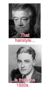 Two Pictures of two different men 