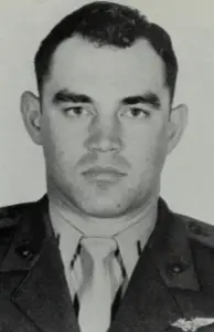 marine in a tie headshot
